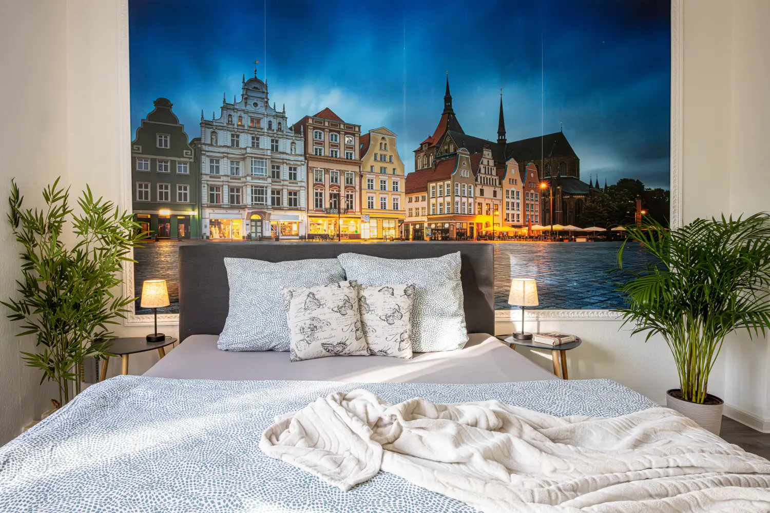 Krafft-Holiday Vermietung Ferienwohnung Rostock Schlafzimmer