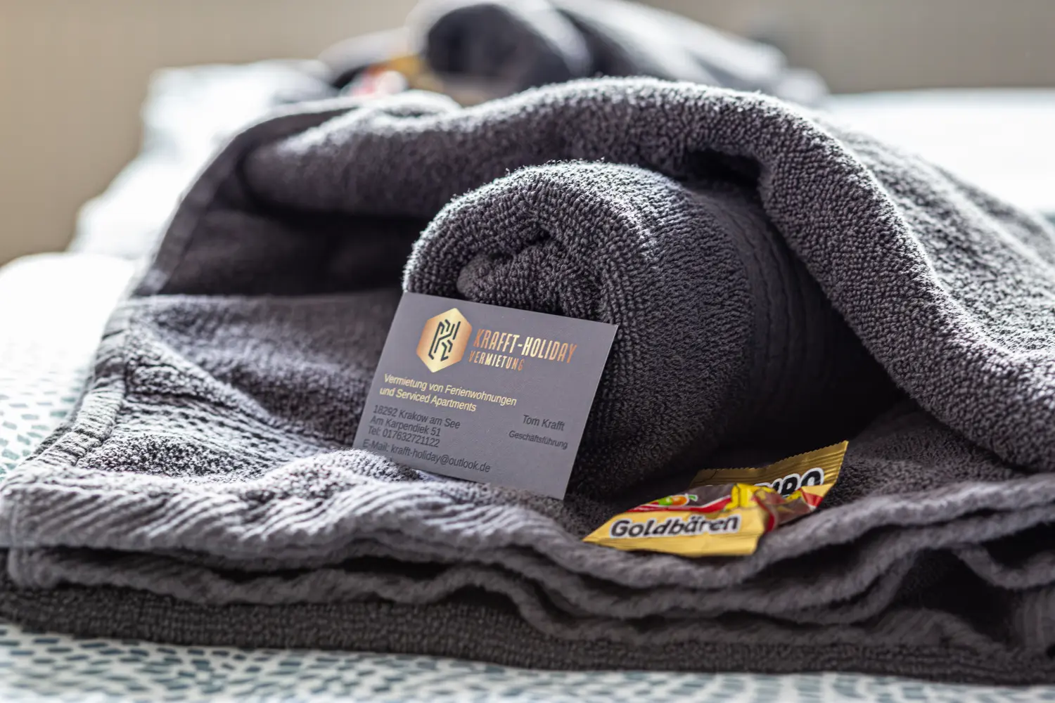 Krafft-Holiday Vermietung Ferienwohnung Rostock Schlafzimmer