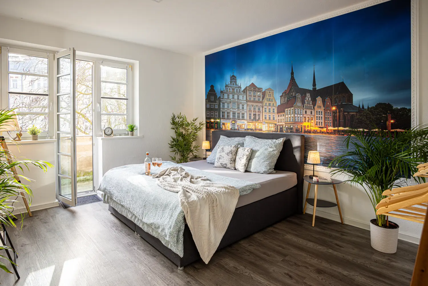 ferienhaus wiesenblick, ferienwohnung rostock, krakow am see immobilien,  wochenendhaus rostock. Ferienhaus Rostock, Ferienhaus Krakow am See, Ferienunterkunft Krakow am See , Ferienunterkunft Rostock , Urlaub in Krakow am See , Urlaub in Rostock, Krafft-Holiday Vermietung Ferienwohnung Rostock Schlafzimmer