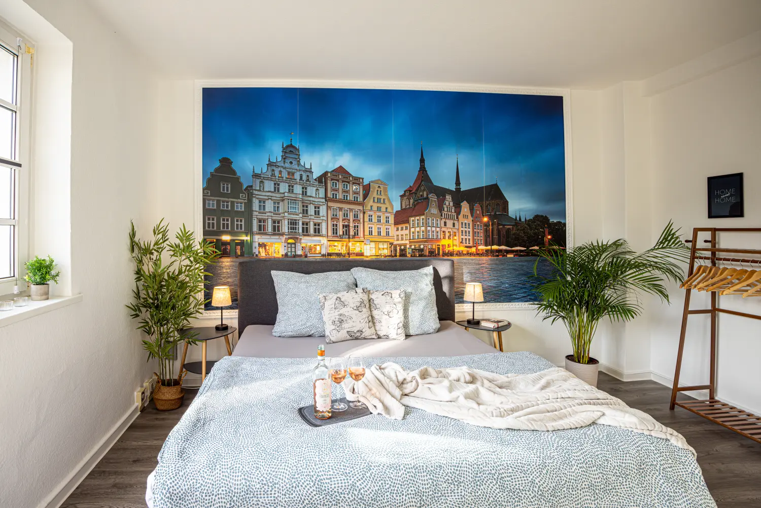 Krafft-Holiday Vermietung Ferienwohnung Rostock Schlafzimmer