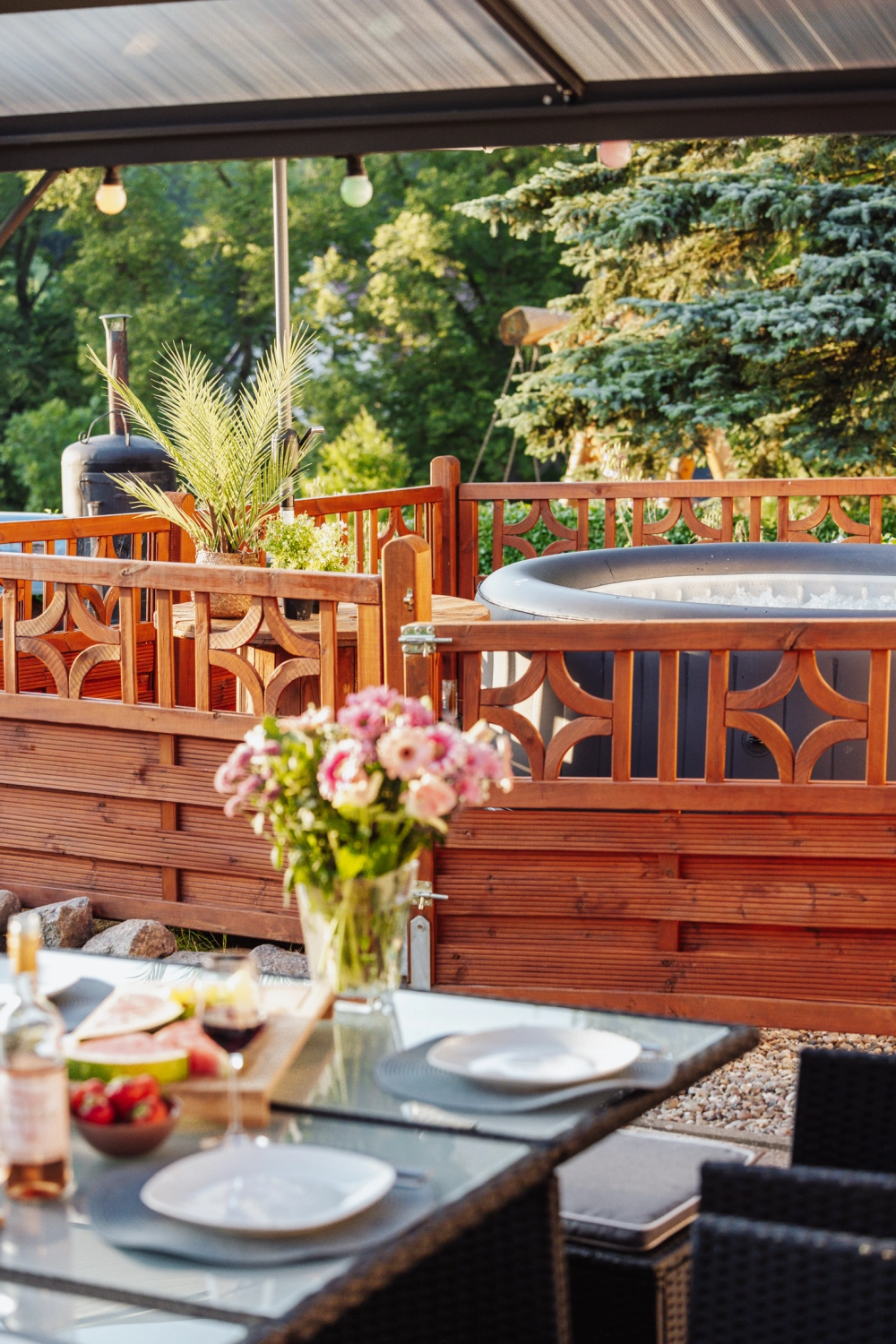 Ferienhaus mit Sauna in Krakow am See, Krafft-Holiday Vermietung Ferienwohnung Rostock Wohnzimmer